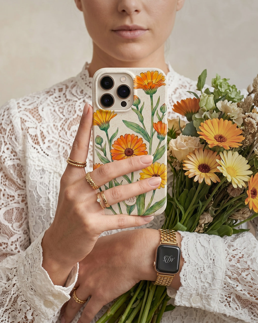 Calendula iPhone Case