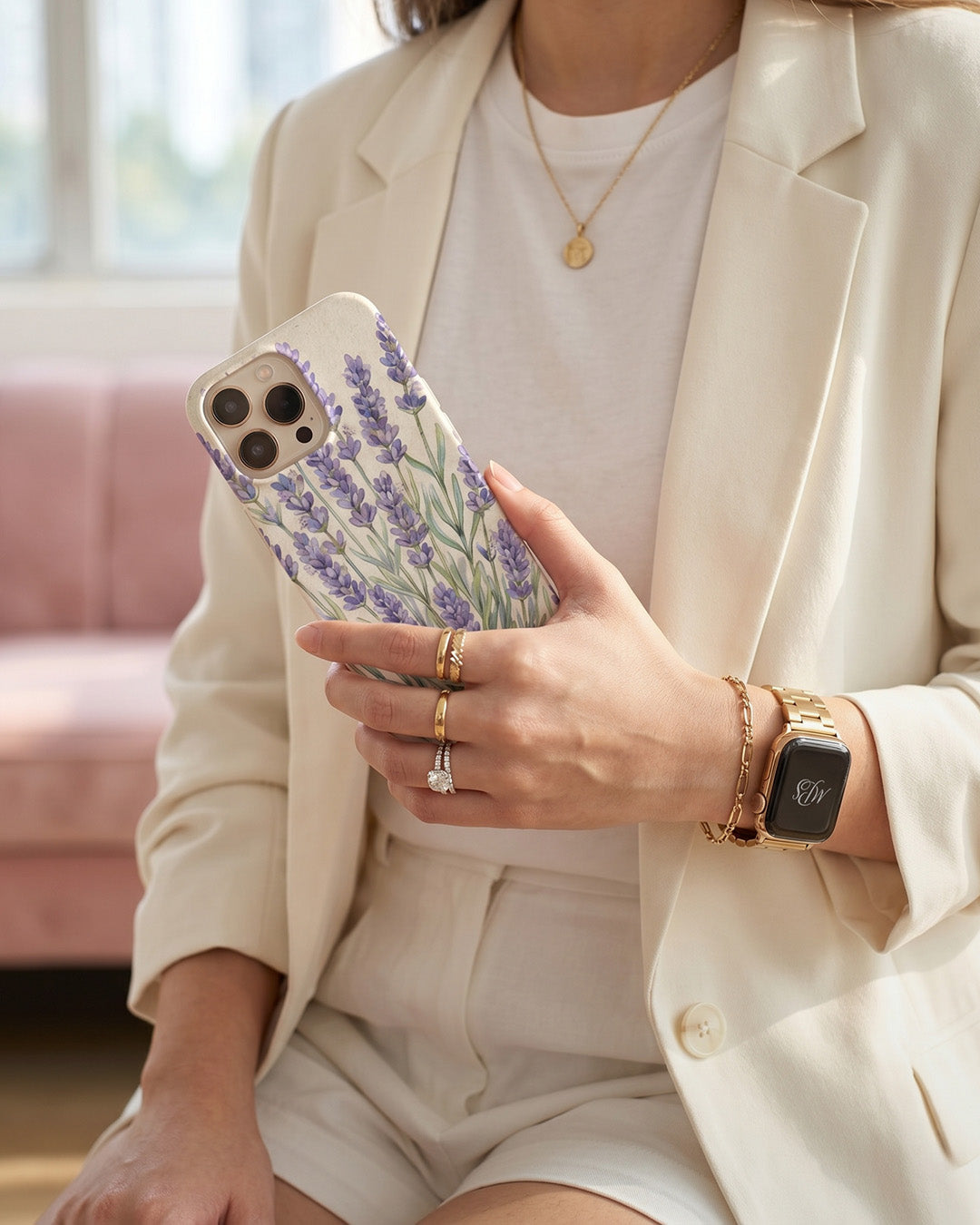 Lavender iPhone Case