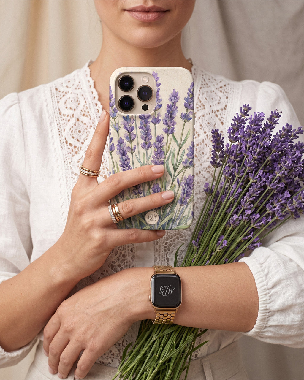 Lavender iPhone Case