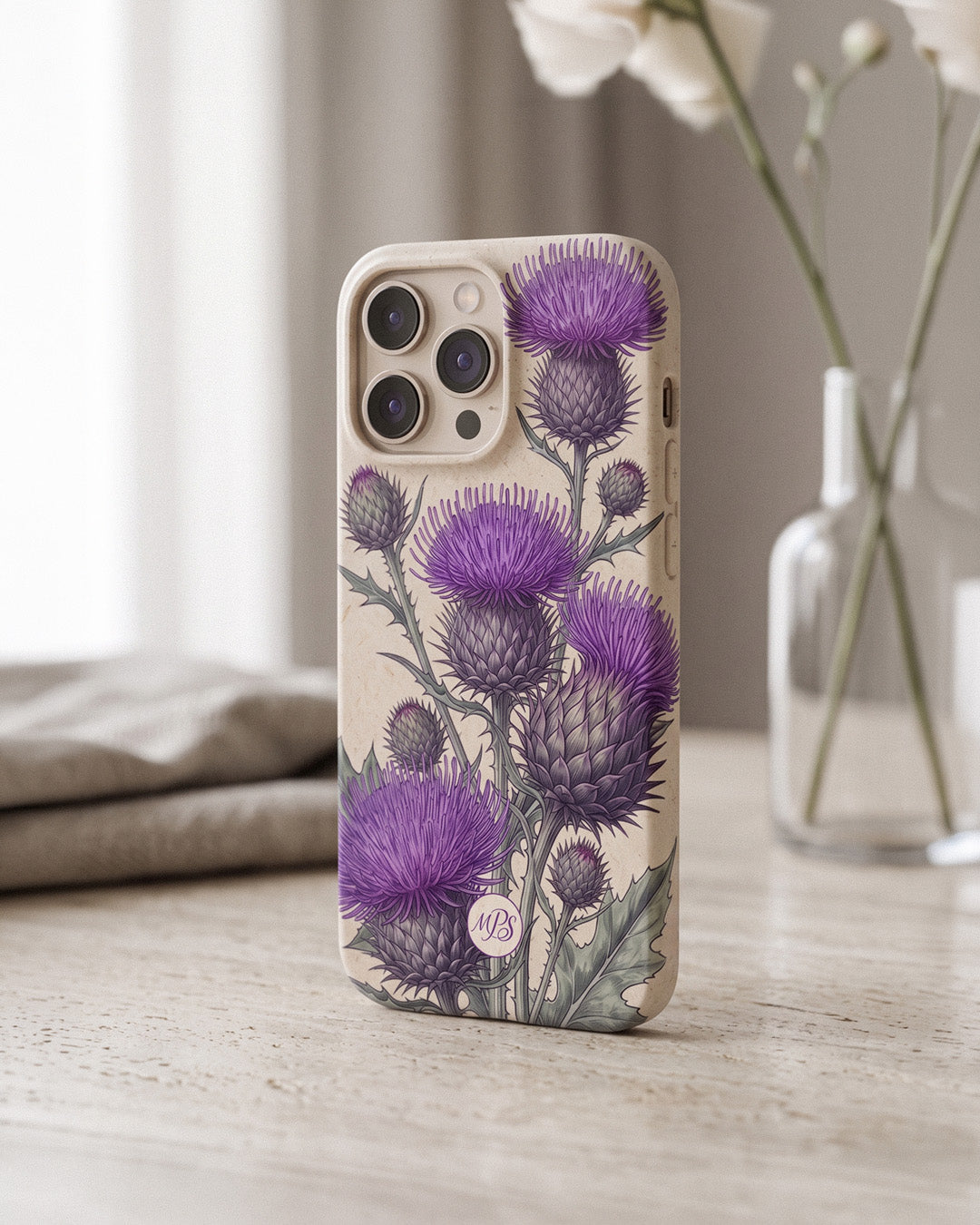 Milk Thistle iPhone Case