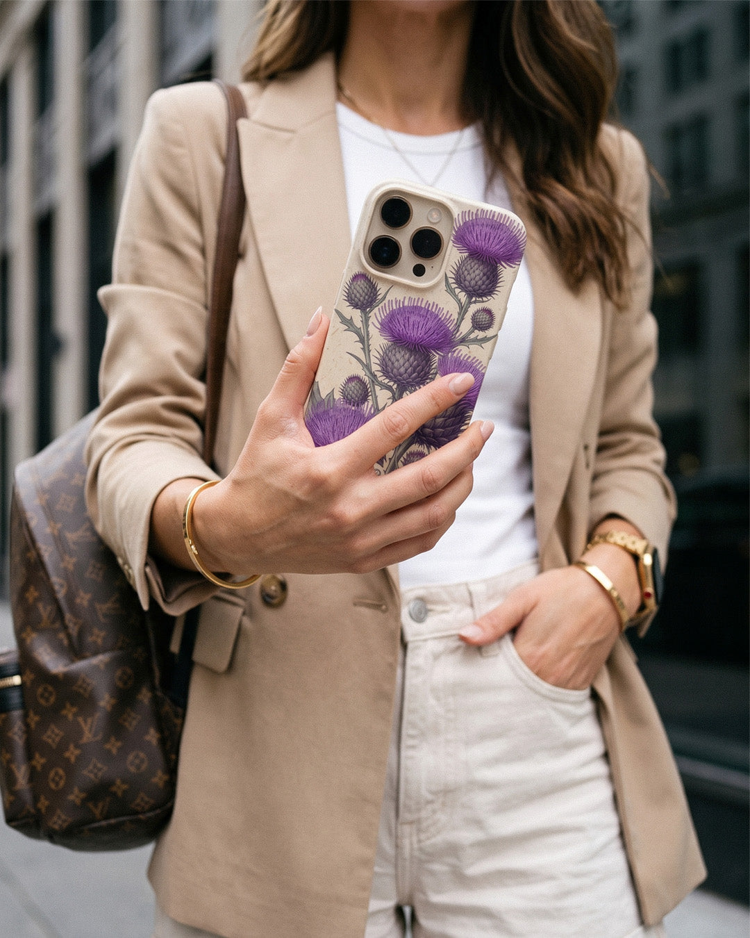 Milk Thistle iPhone Case