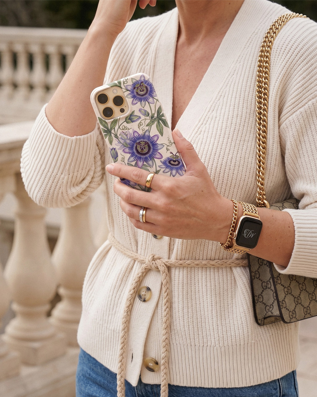 Passionflower iPhone Case