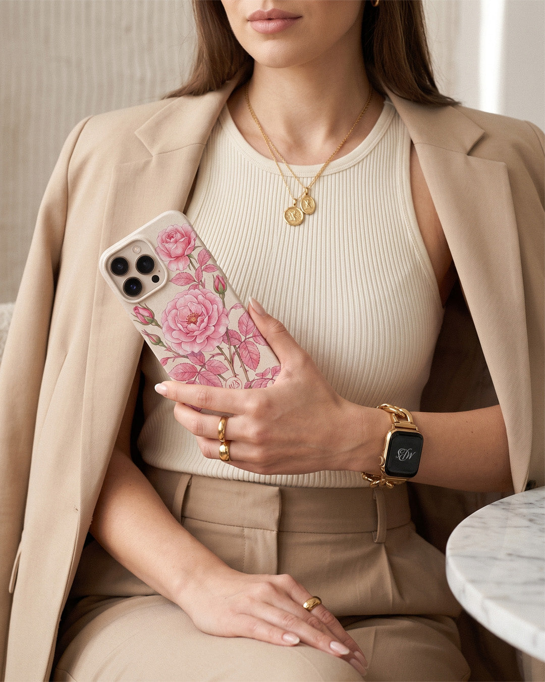 Pink Rose iPhone Case