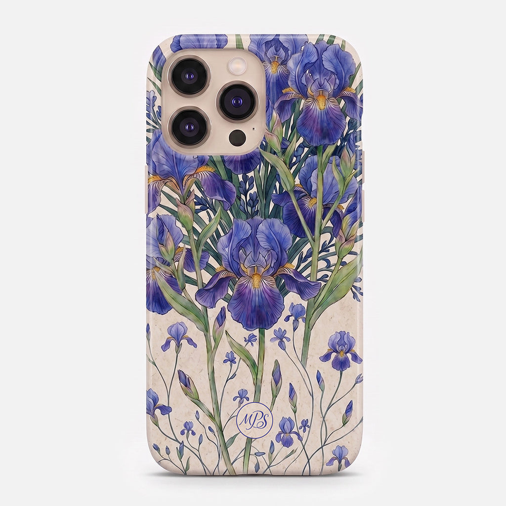 Blue Flag Iris iPhone Case
