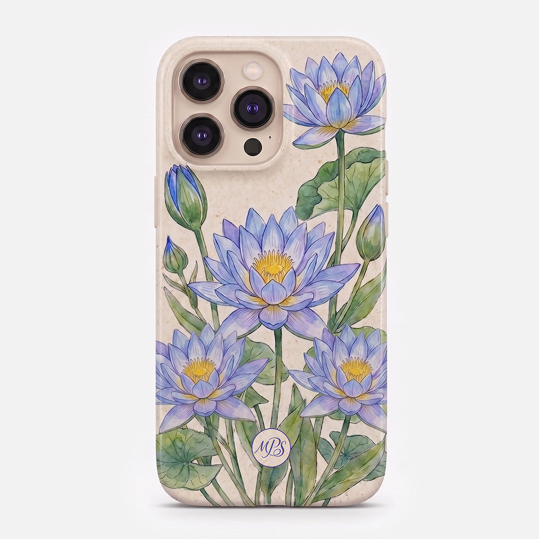 Blue Lotus iPhone Case
