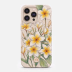 Frangipani iPhone Case