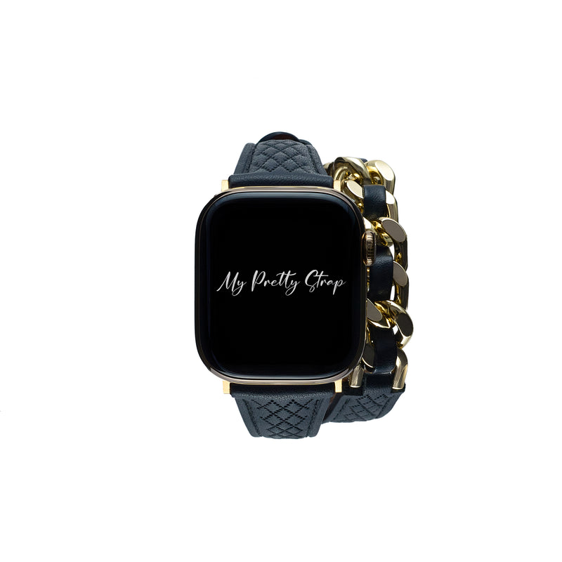 Bougie Strap – Gold and Black