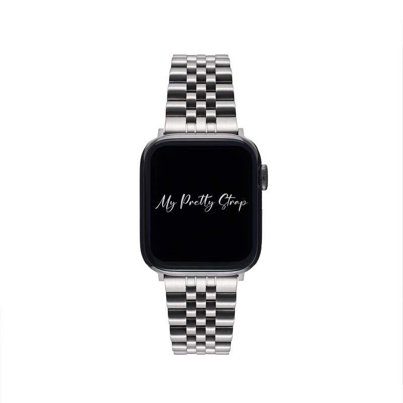 Dalia Apple Watch Strap – Silver Gem